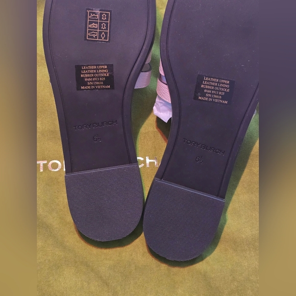 Tory Burch Ines Slide Sandals Nwt In Box - Picture 4 of 5